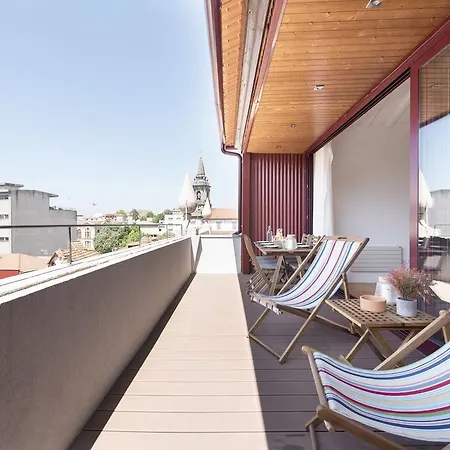 דירה Lovelystay - Floor Balcony פורטו
